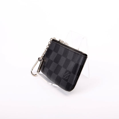 Louis-Vuitton Pochette Cles Damier Graphite
