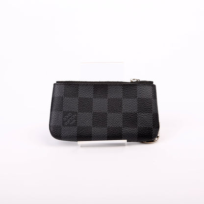 Louis-Vuitton Pochette Cles Damier Graphite