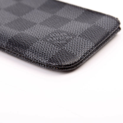 Louis-Vuitton Pochette Cles Damier Graphite