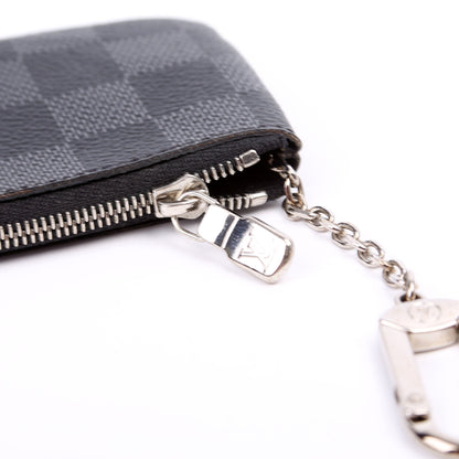 Louis-Vuitton Pochette Cles Damier Graphite