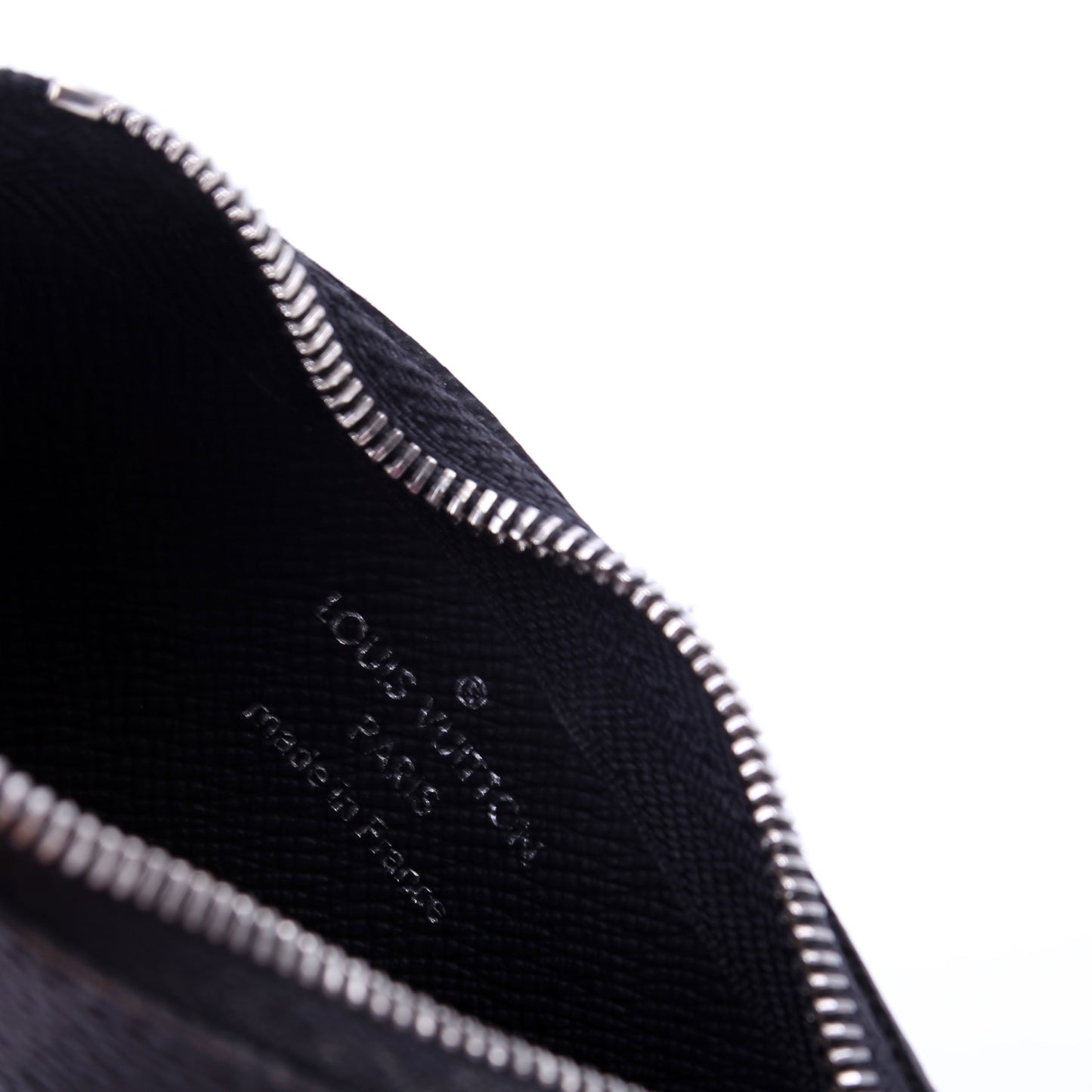 Louis-Vuitton Pochette Cles Damier Graphite