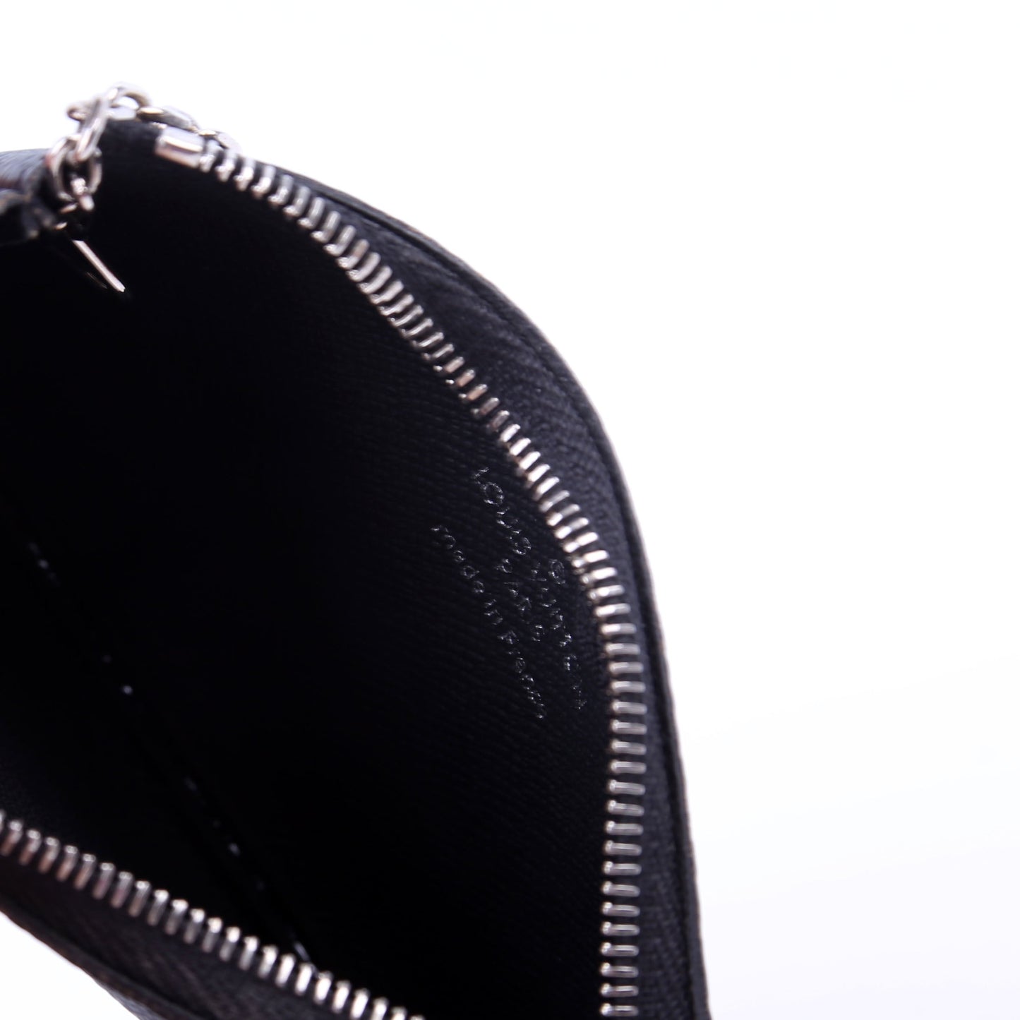 Louis-Vuitton Pochette Cles Damier Graphite