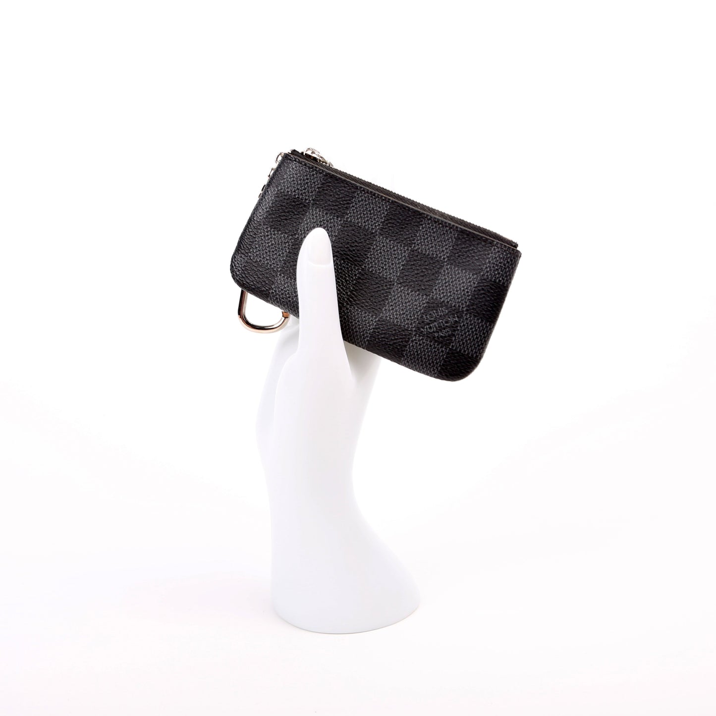 Louis-Vuitton Pochette Cles Damier Graphite