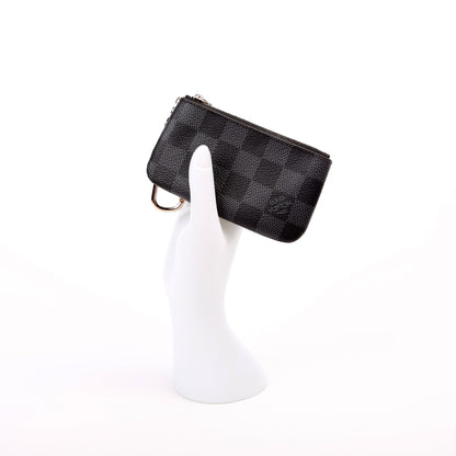 Louis-Vuitton Pochette Cles Damier Graphite