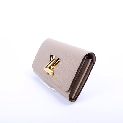 Louis-Vuitton Twist Long Wallet Epi Taupe