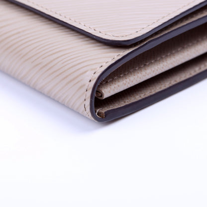 Louis-Vuitton Twist Long Wallet Epi Taupe