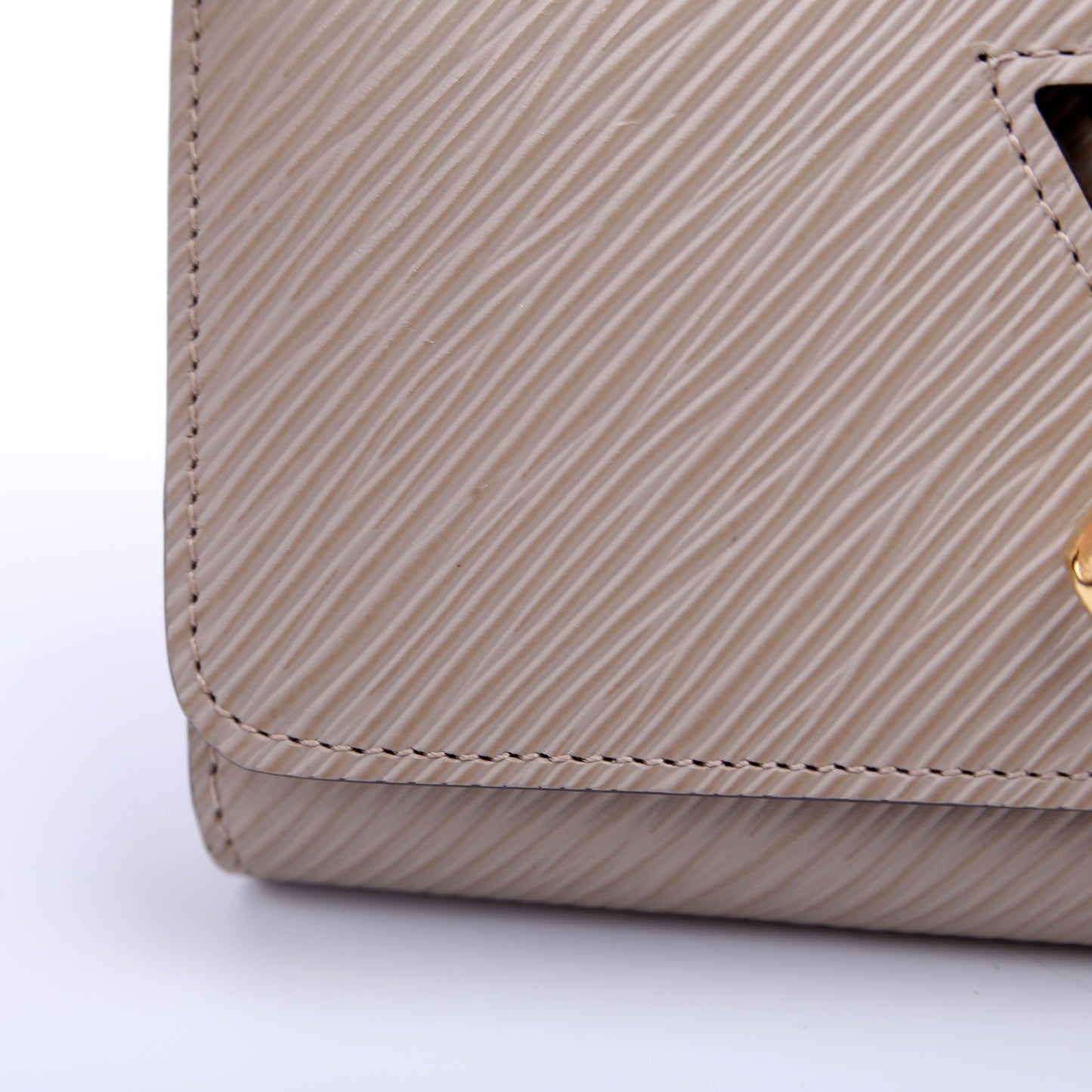 Louis-Vuitton Twist Long Wallet Epi Taupe