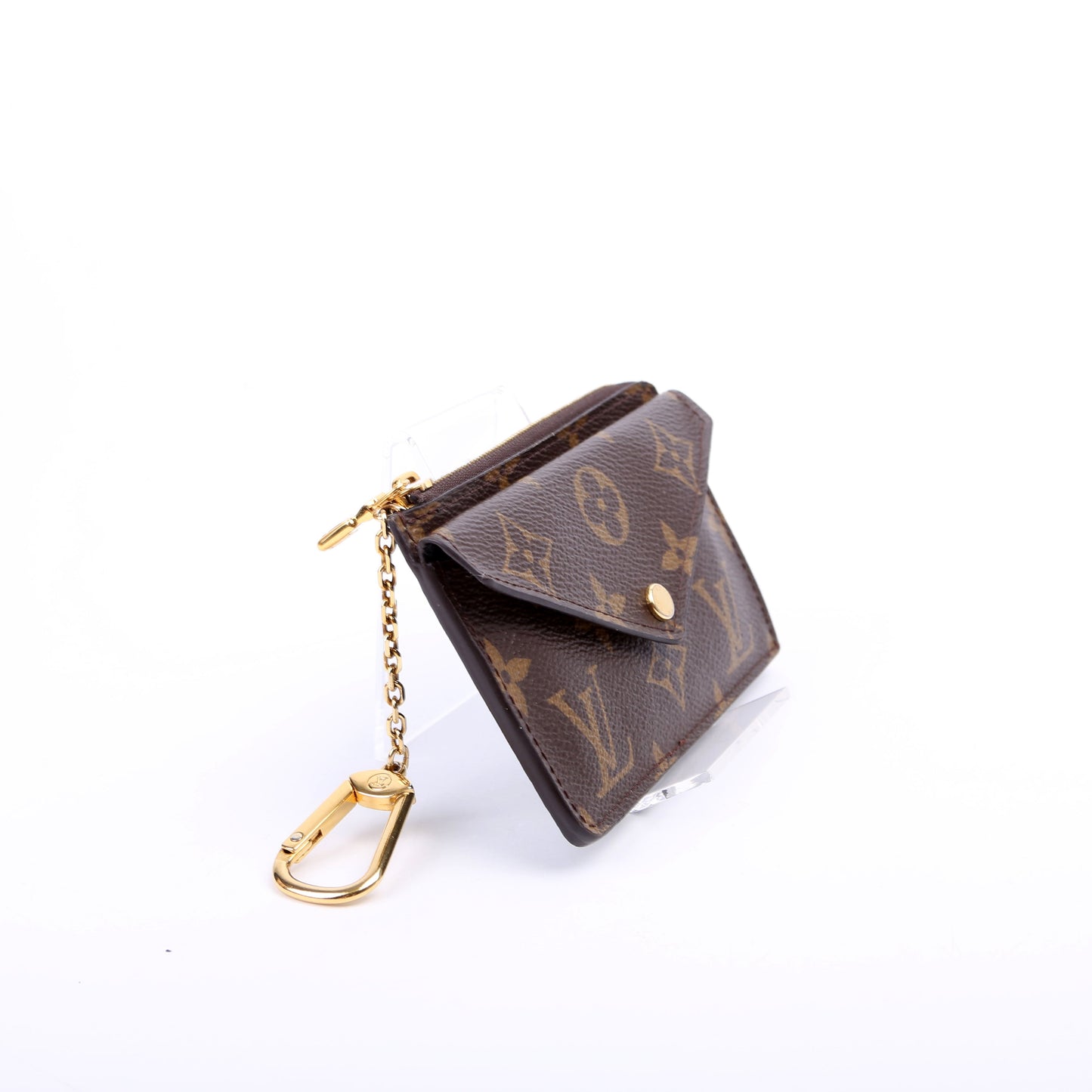 Louis-Vuitton Card Holder Recto Verso Monogram Black