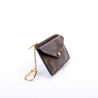 Louis-Vuitton Card Holder Recto Verso Monogram Black