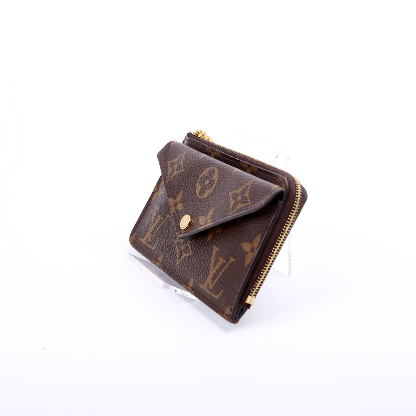 Louis-Vuitton Card Holder Recto Verso Monogram Black
