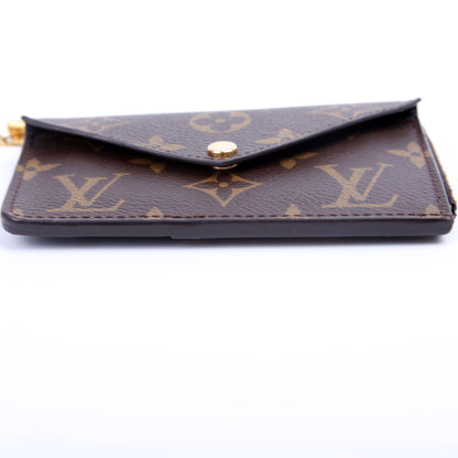 Louis-Vuitton Card Holder Recto Verso Monogram Black