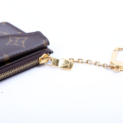 Louis-Vuitton Card Holder Recto Verso Monogram Black