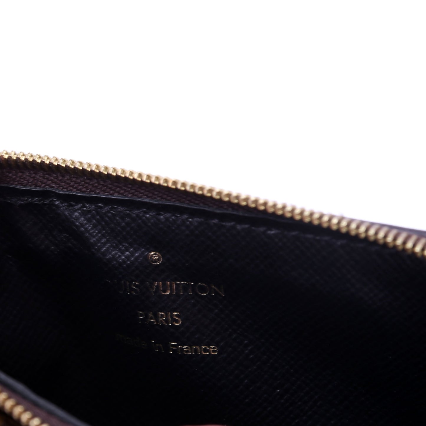 Louis-Vuitton Card Holder Recto Verso Monogram Black