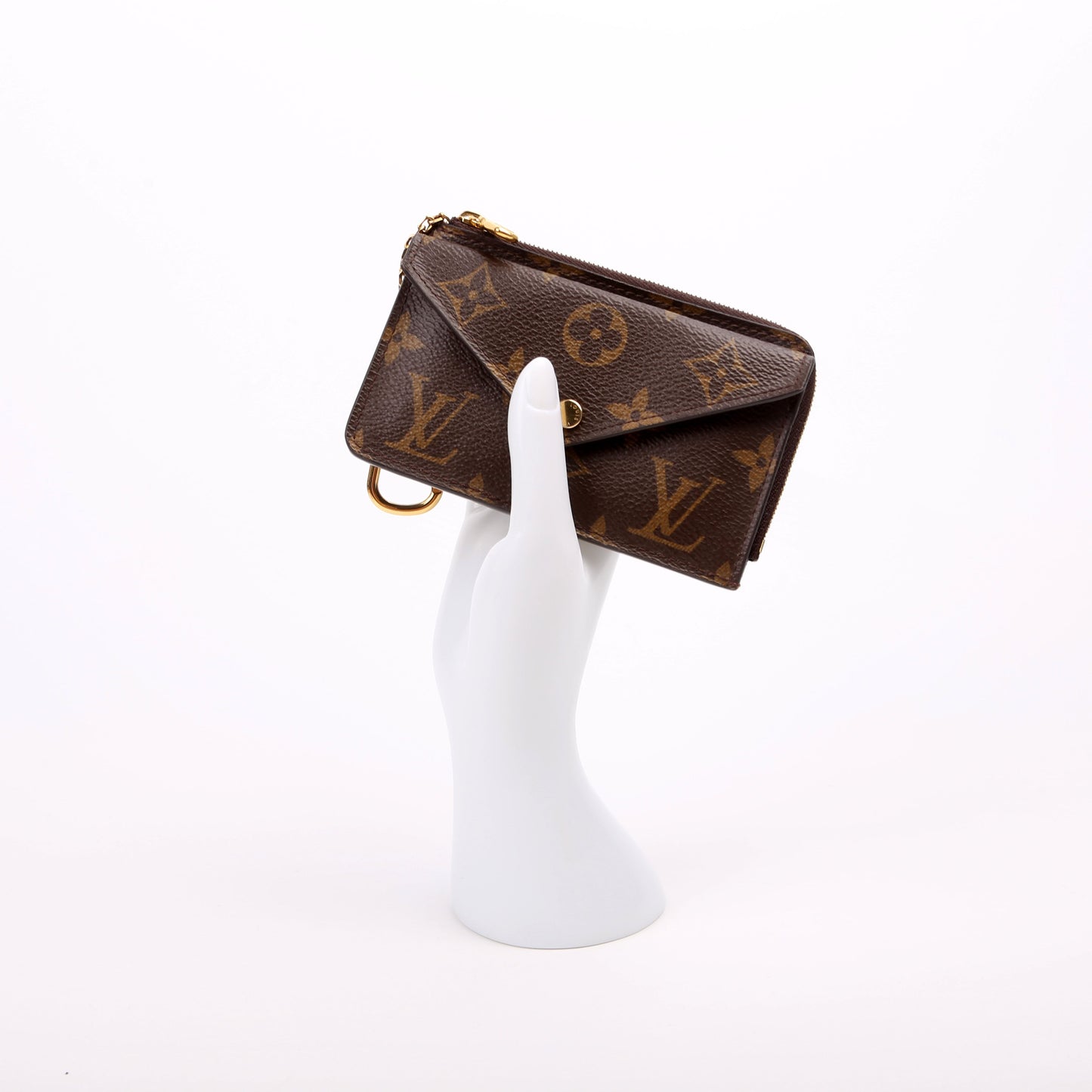 Louis-Vuitton Card Holder Recto Verso Monogram Black