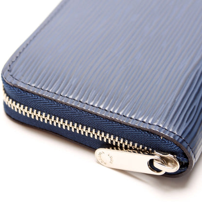 Louis-Vuitton Zippy Coin Purse Epi Blue