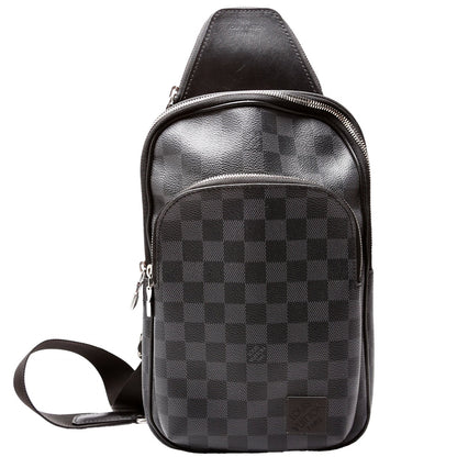 Louis-Vuitton Avenue Sling NM Damier Graphite
