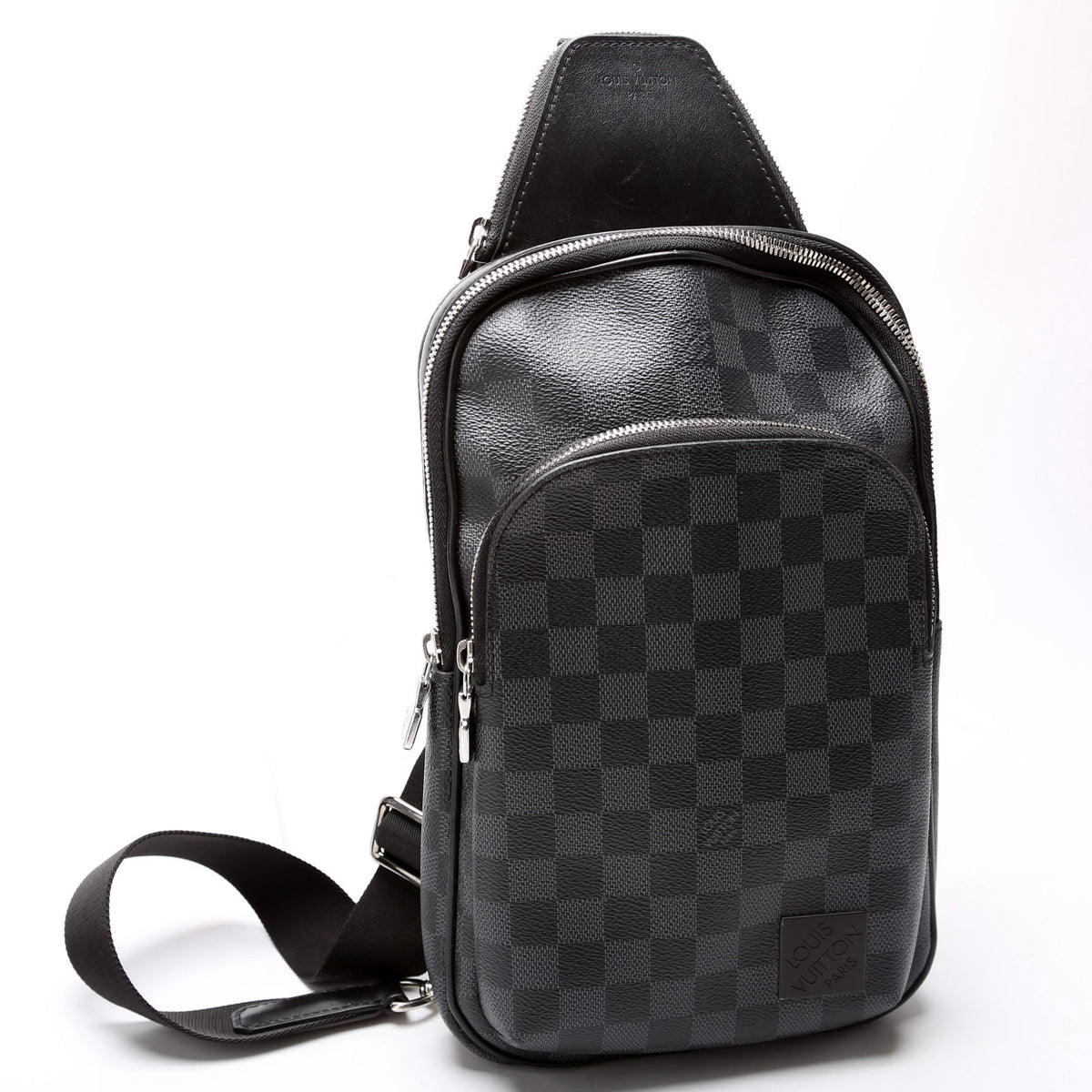 Louis-Vuitton Avenue Sling NM Damier Graphite