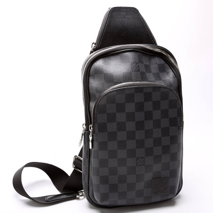 Louis-Vuitton Avenue Sling NM Damier Graphite