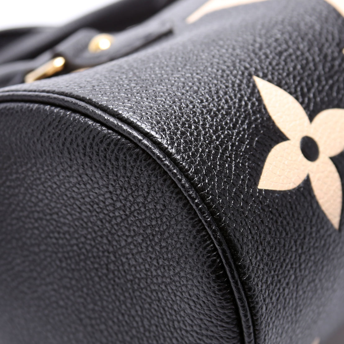 Louis-Vuitton Papillon BB Bicolor Empreinte Black/Beige