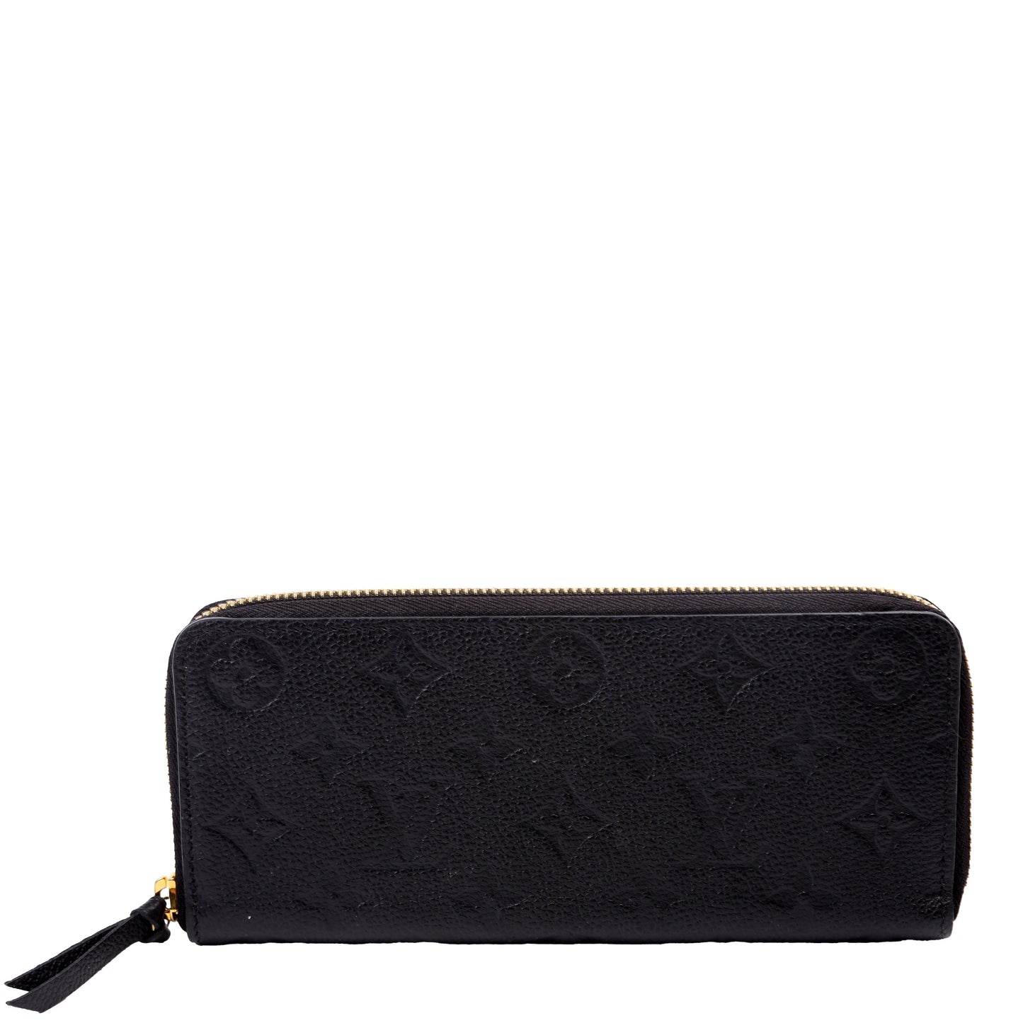 Louis-Vuitton Clemence Wallet Empreinte Black
