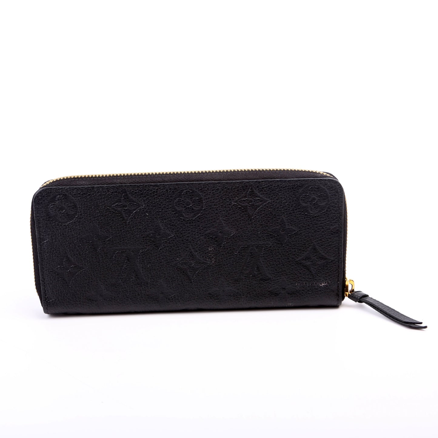 Louis-Vuitton Clemence Wallet Empreinte Black