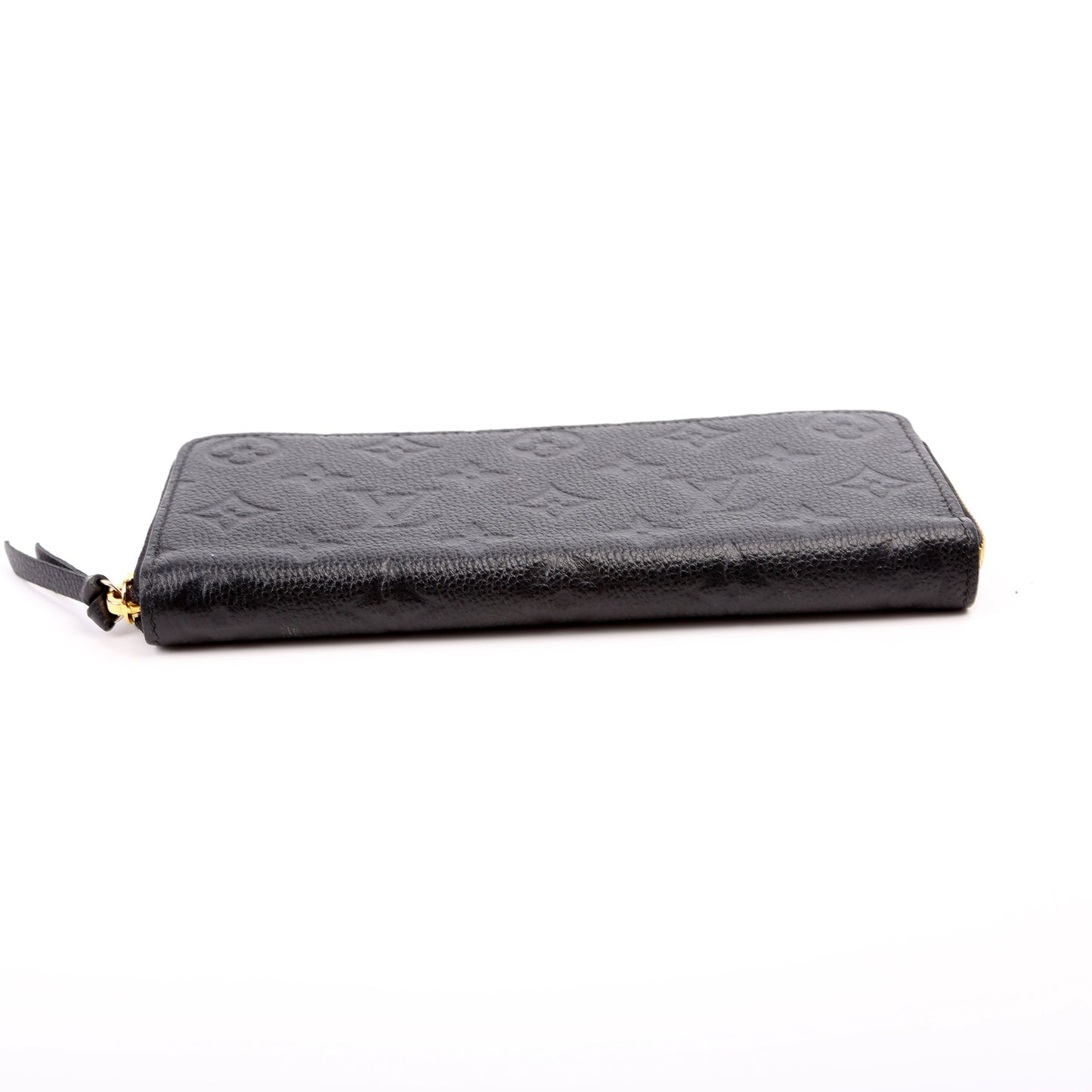 Louis-Vuitton Clemence Wallet Empreinte Black
