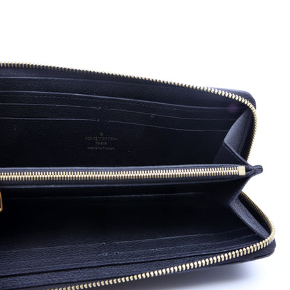 Louis-Vuitton Clemence Wallet Empreinte Black