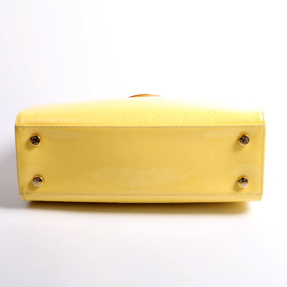 Louis-Vuitton Brea MM Vernis Yellow