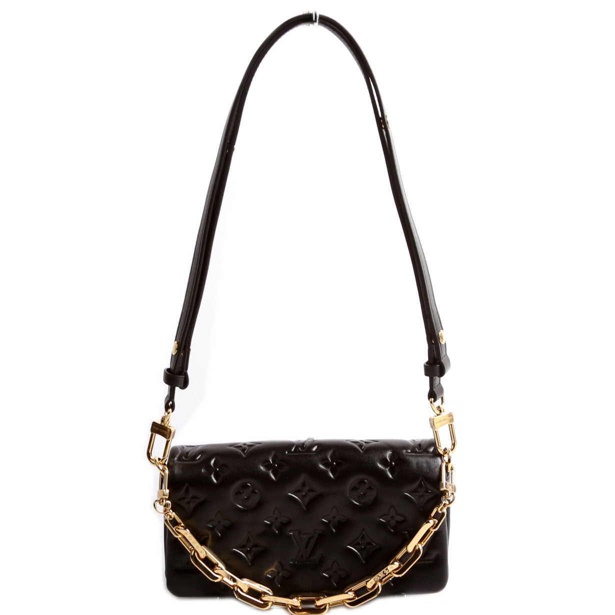 Louis-Vuitton Pochette Coussin NV Black