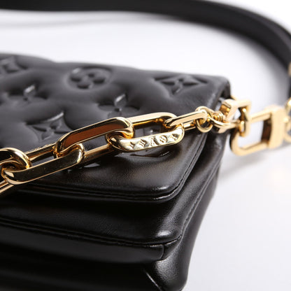Louis-Vuitton Pochette Coussin NV Black