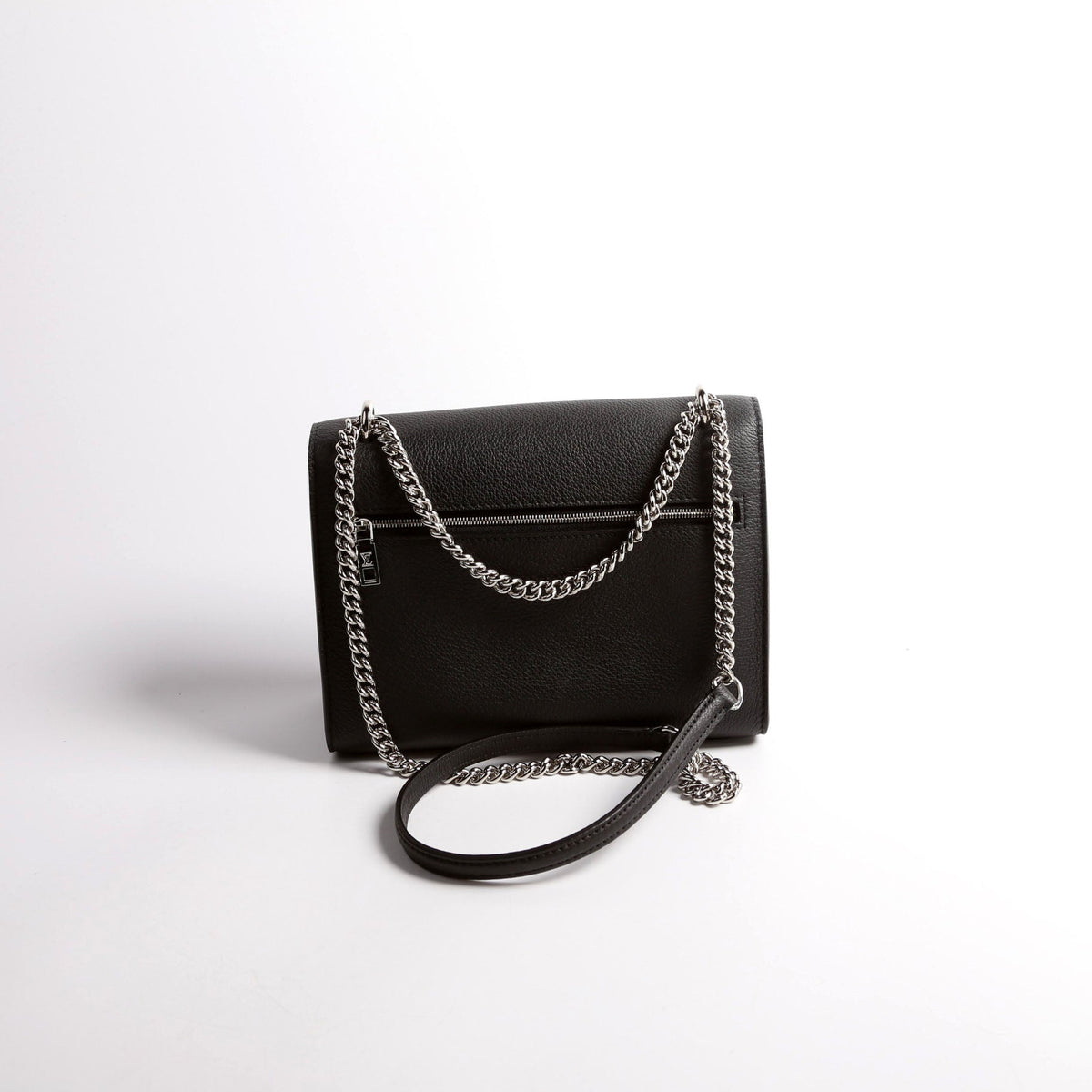 Louis-Vuitton MyLockMe Chain Bag Black
