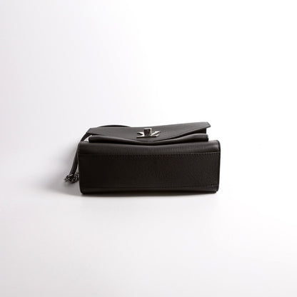 Louis-Vuitton MyLockMe Chain Bag Black