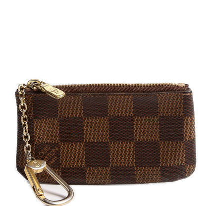 Louis-Vuitton Pochette Cles Ebene