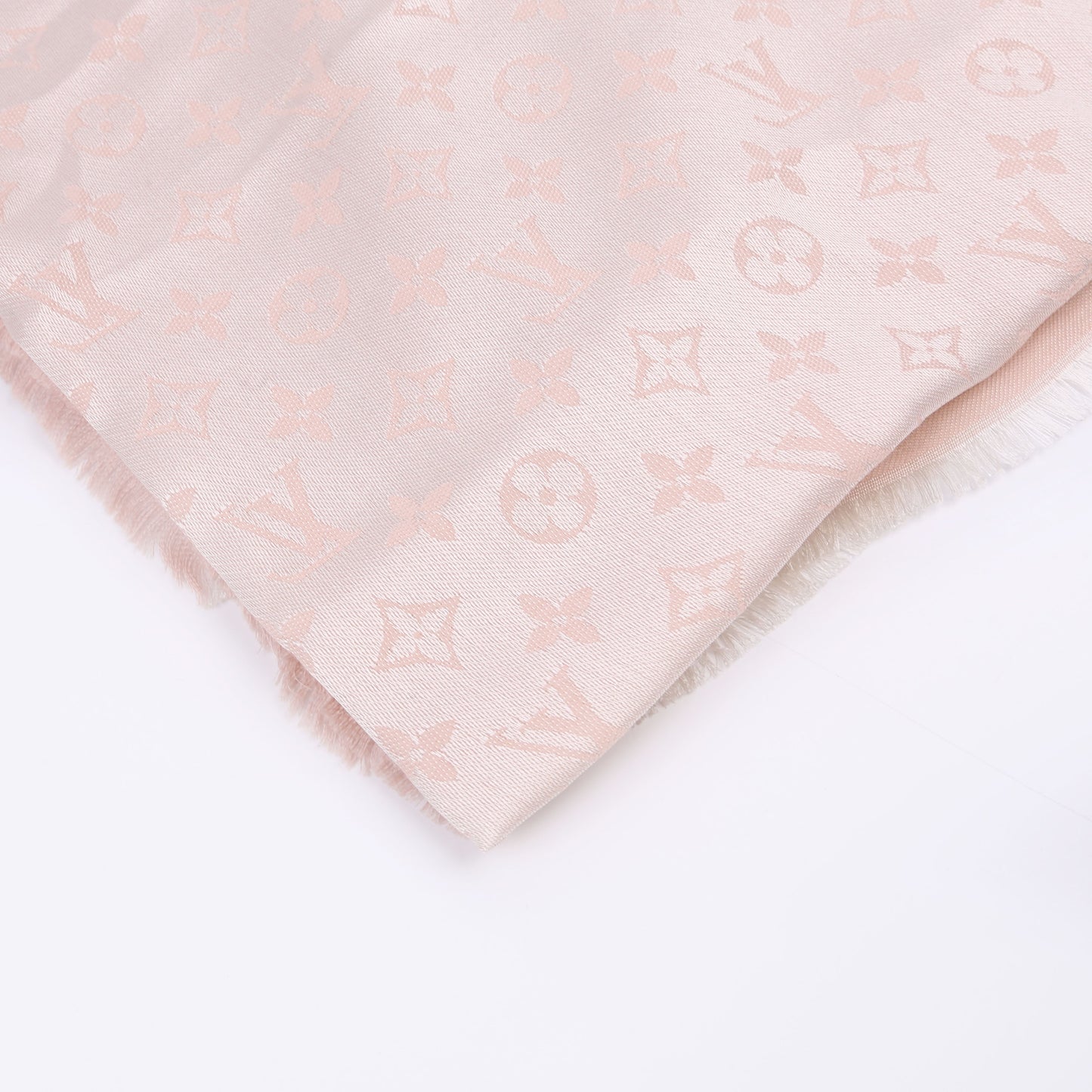 Louis-Vuitton Shawl Monogram/Silk Wool Scarf