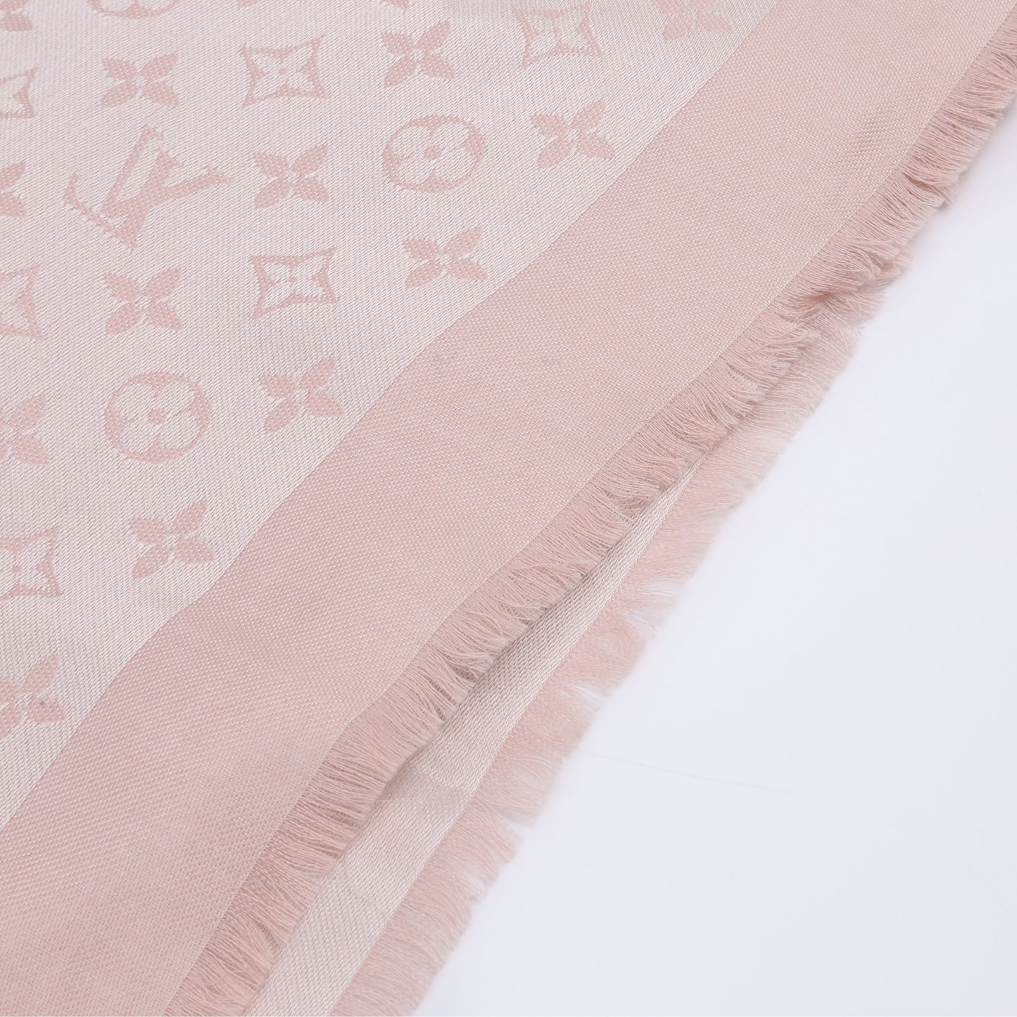Louis-Vuitton Shawl Monogram/Silk Wool Scarf