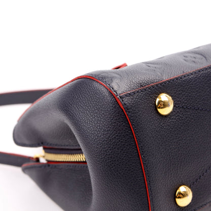 Louis-Vuitton Montaigne BB Empreinte Navy