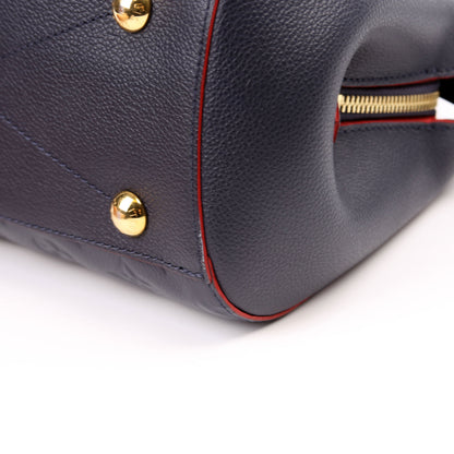 Louis-Vuitton Montaigne BB Empreinte Navy