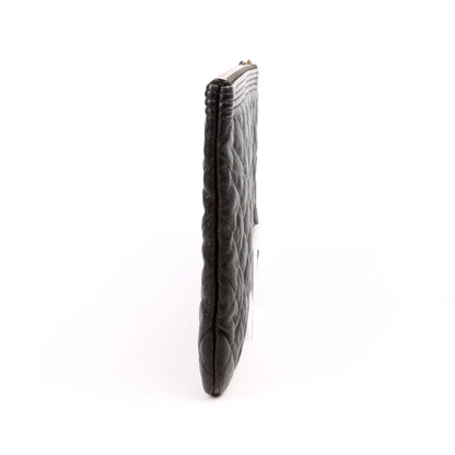 Chanel O Case Boy Medium Caviar Black