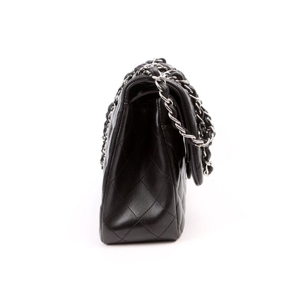 Chanel Classic Flap Jumbo Lambskin 14-16M Black