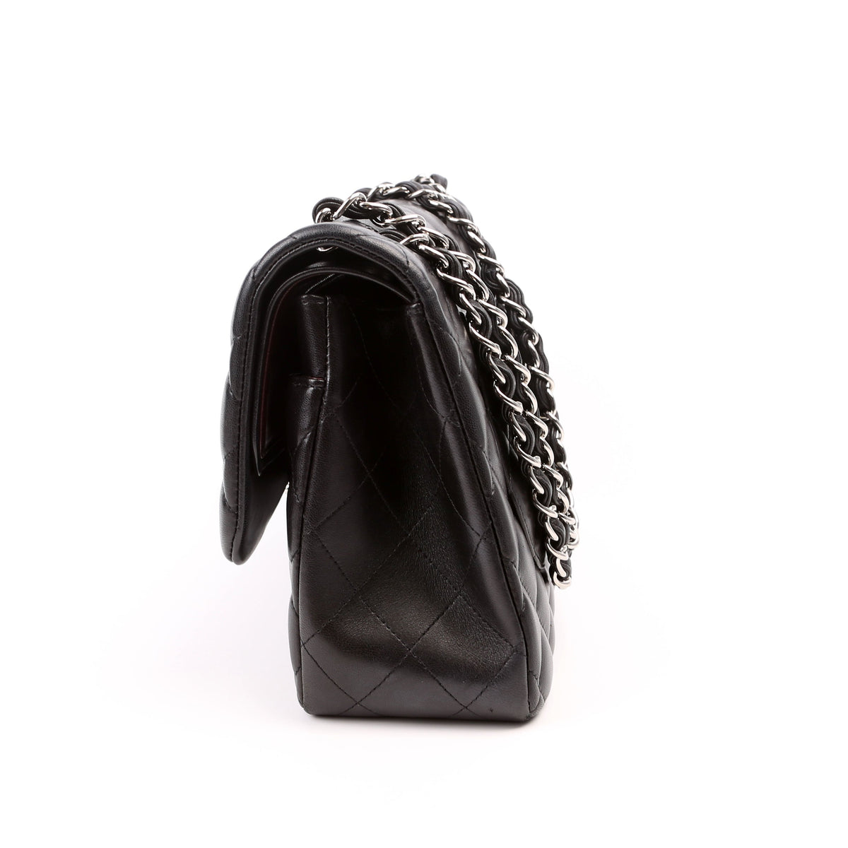 Chanel Classic Flap Jumbo Lambskin 14-16M Black