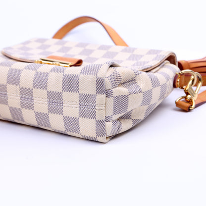 Louis-Vuitton Croisette Damier Azur
