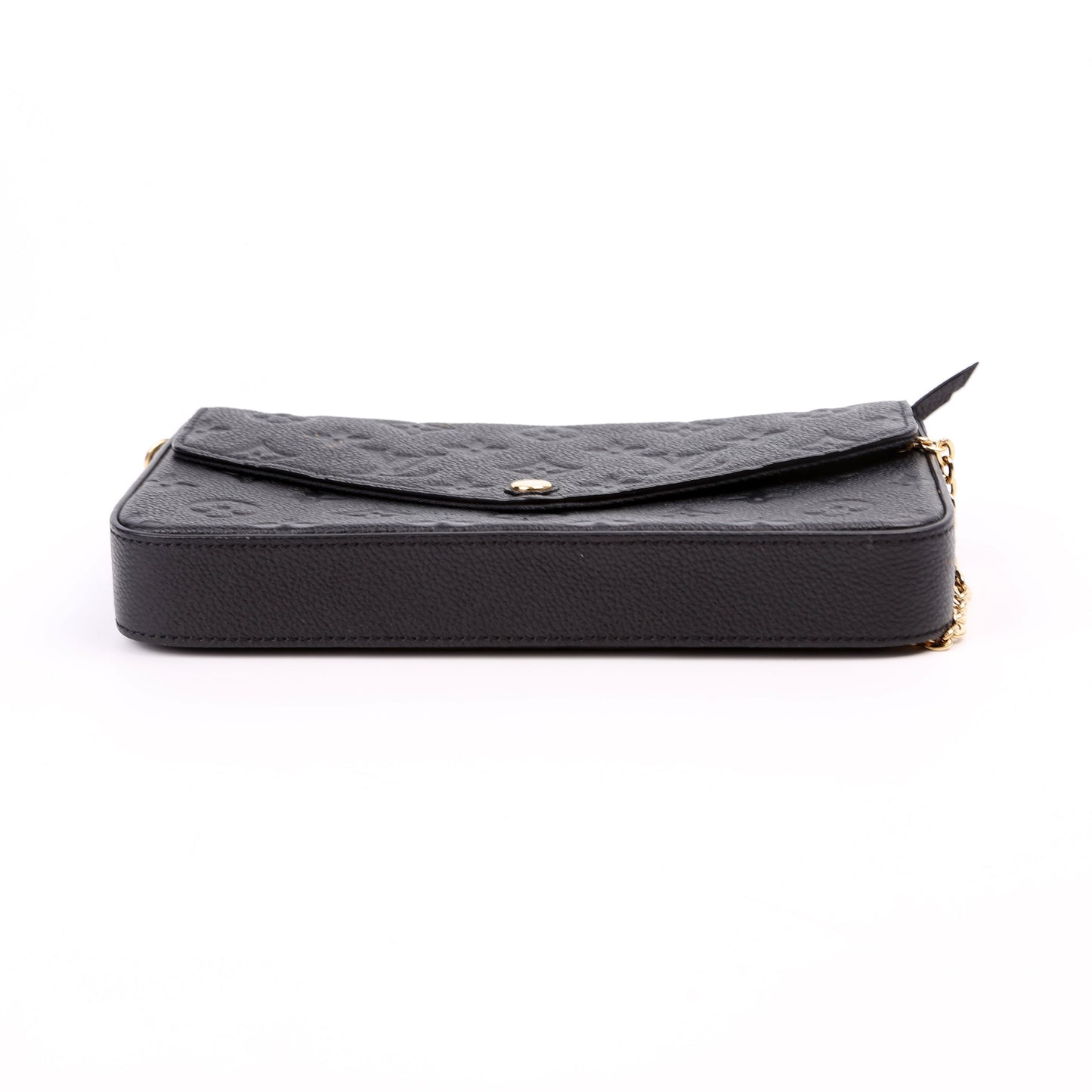 Louis-Vuitton Pochette Felicie Empreinte Black