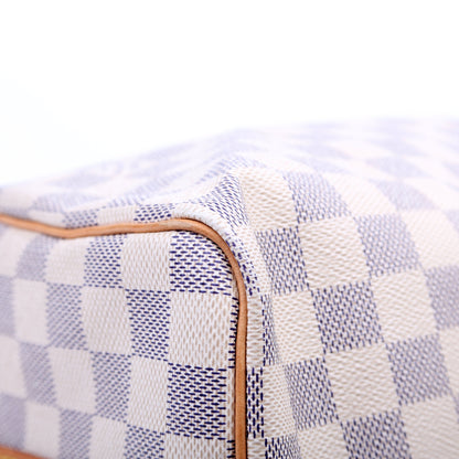 Louis-Vuitton Speedy  Bandouliere Damier Azur