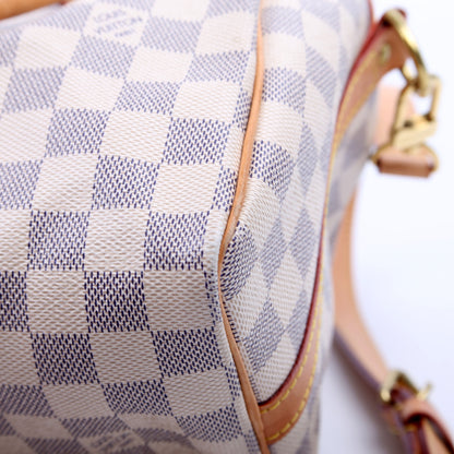 Louis-Vuitton Speedy  Bandouliere Damier Azur