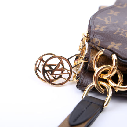 Louis-Vuitton Trio Pochette Reverse Monogram