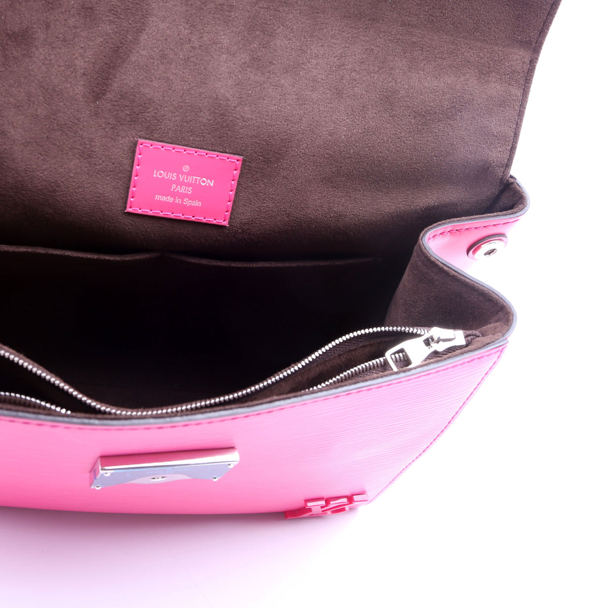Louis-Vuitton Cluny BB Epi Pink