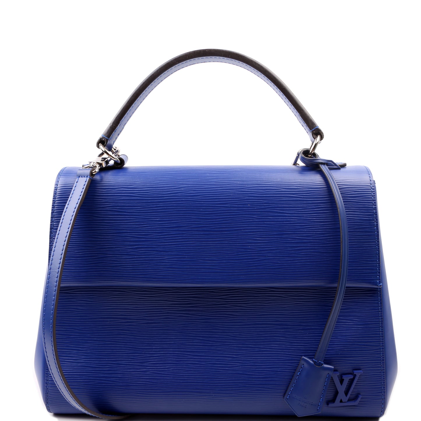Louis-Vuitton Cluny MM Epi Blue