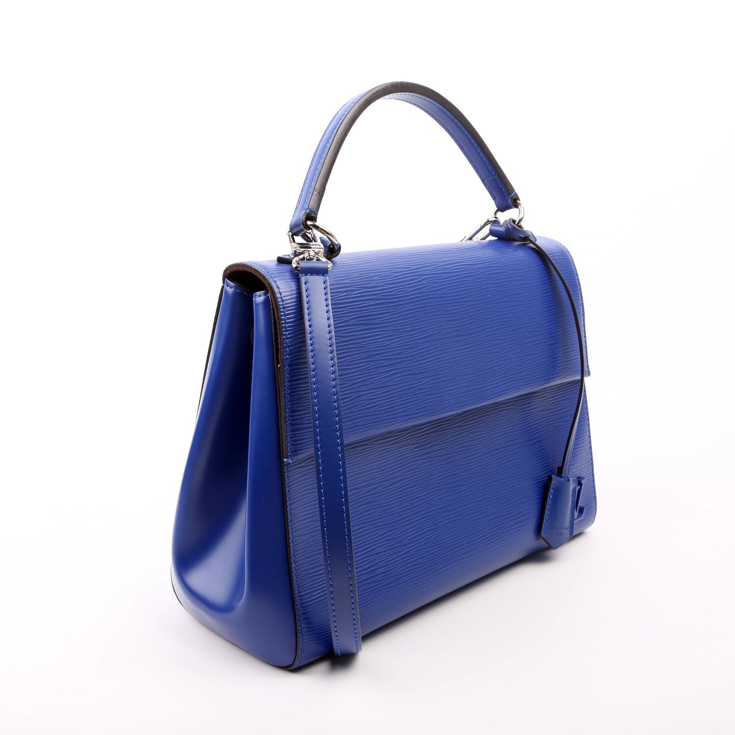 Louis-Vuitton Cluny MM Epi Blue