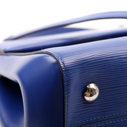 Louis-Vuitton Cluny MM Epi Blue