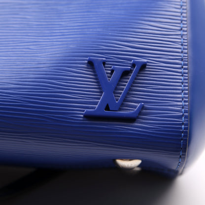 Louis-Vuitton Cluny MM Epi Blue